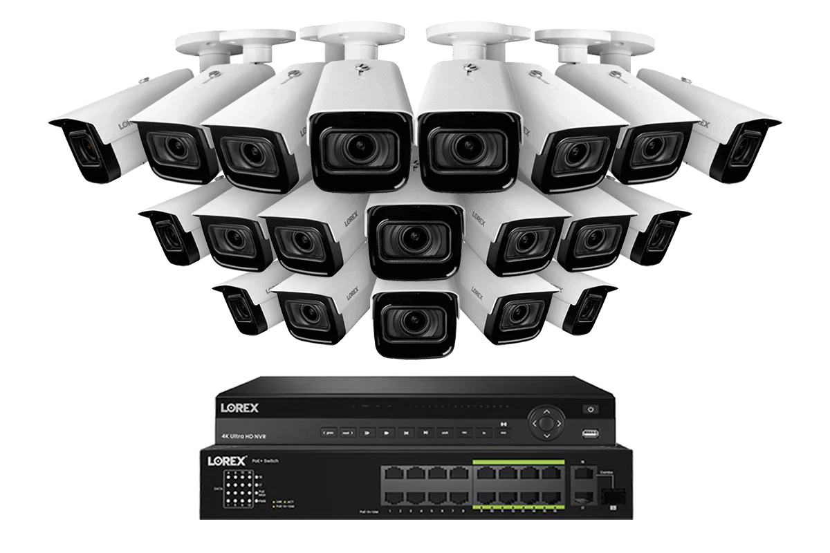 Lorex 4K (32 Camera Capable) 6TB Wired NVR System with Nocturnal 3 Smart IP Bullet Cameras Featuring Motorized Varifocal Lens and 30FPS Recording - Image 14