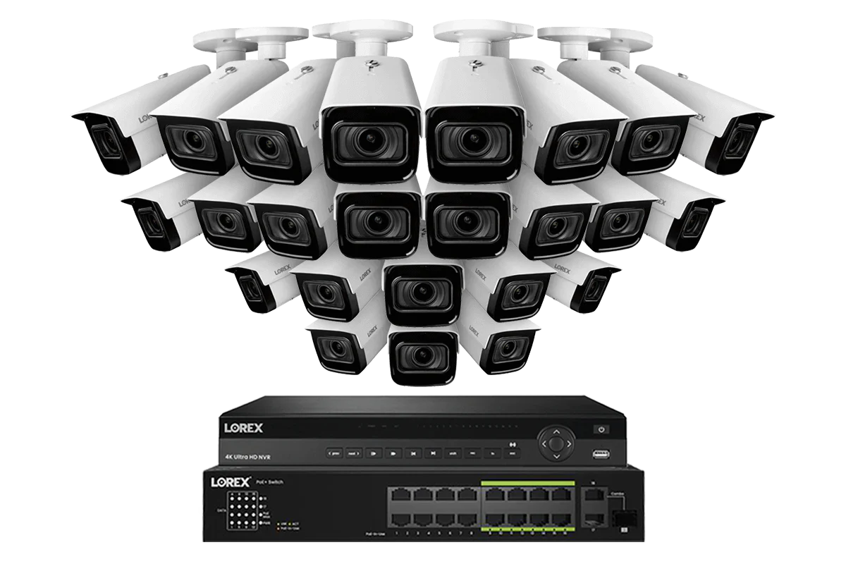 Lorex 4K (32 Camera Capable) 6TB Wired NVR System with Nocturnal 3 Smart IP Bullet Cameras Featuring Motorized Varifocal Lens and 30FPS Recording - Image 15
