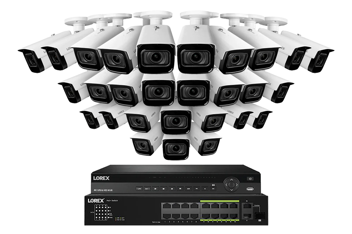 Lorex 4K (32 Camera Capable) 6TB Wired NVR System with Nocturnal 3 Smart IP Bullet Cameras Featuring Motorized Varifocal Lens and 30FPS Recording - Image 16