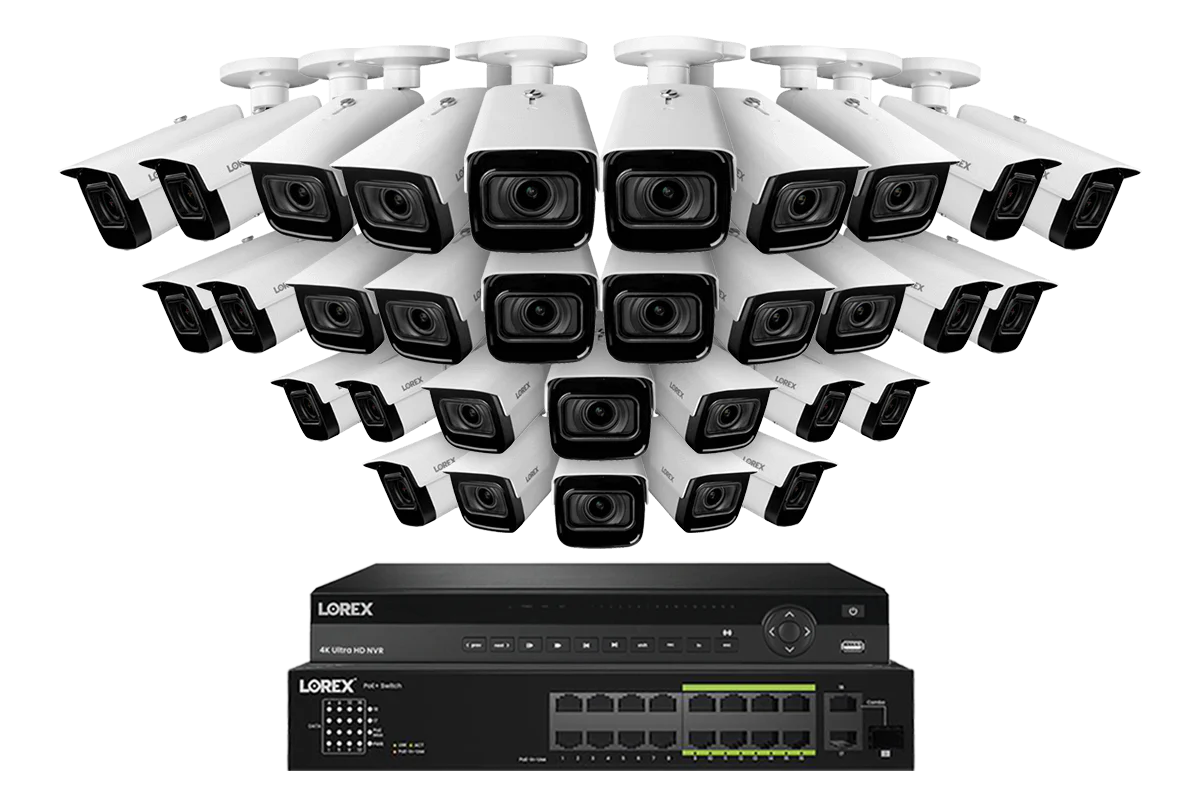Lorex 4K (32 Camera Capable) 6TB Wired NVR System with Nocturnal 3 Smart IP Bullet Cameras Featuring Motorized Varifocal Lens and 30FPS Recording - Image 17