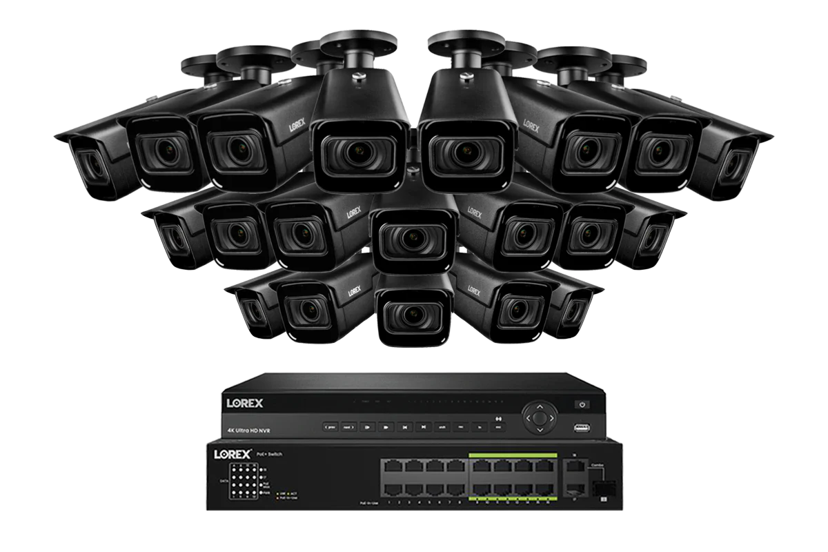 Lorex 4K (32 Camera Capable) 6TB Wired NVR System with Nocturnal 3 Smart IP Bullet Cameras Featuring Motorized Varifocal Lens and 30FPS Recording - Image 9