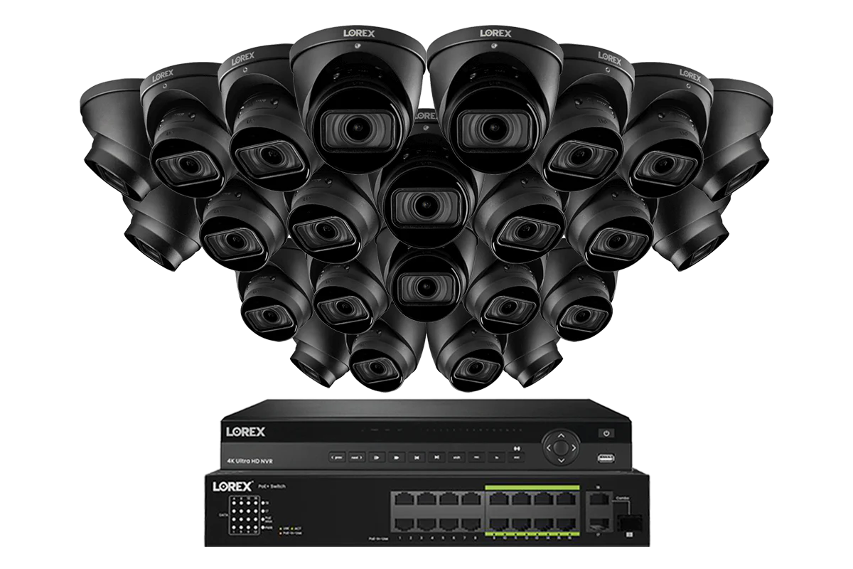 Lorex 4K (32 Camera Capable) 6TB Wired NVR System with Nocturnal 3 Smart IP Turret Cameras Featuring Motorized Varifocal Lens and 30FPS Recording - Image 10