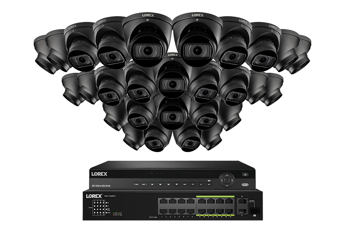 Lorex 4K (32 Camera Capable) 6TB Wired NVR System with Nocturnal 3 Smart IP Turret Cameras Featuring Motorized Varifocal Lens and 30FPS Recording - Image 11