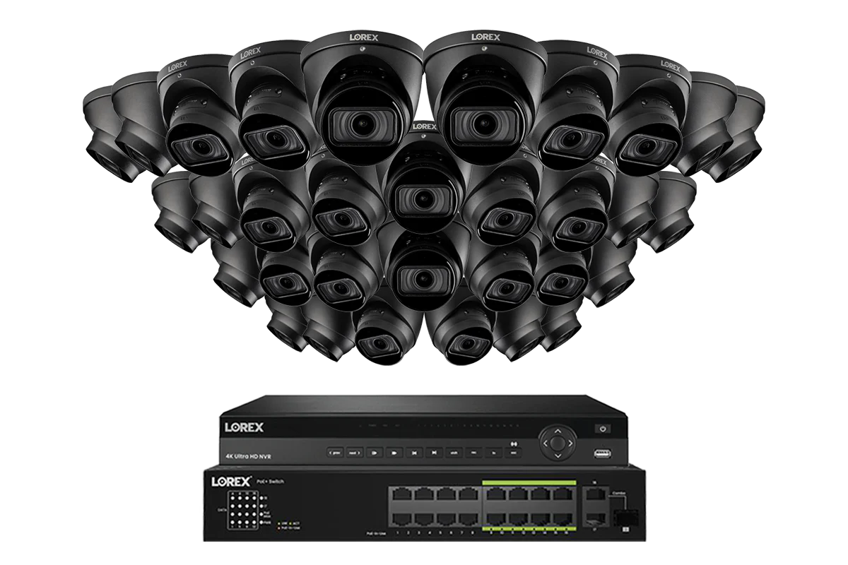 Lorex 4K (32 Camera Capable) 6TB Wired NVR System with Nocturnal 3 Smart IP Turret Cameras Featuring Motorized Varifocal Lens and 30FPS Recording - Image 12