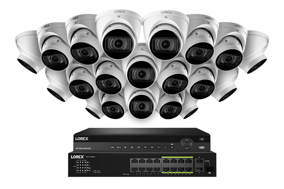 Lorex 4K (32 Camera Capable) 6TB Wired NVR System with Nocturnal 3 Smart IP Turret Cameras Featuring Motorized Varifocal Lens and 30FPS Recording - Image 14