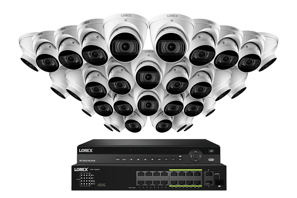 Lorex 4K (32 Camera Capable) 6TB Wired NVR System with Nocturnal 3 Smart IP Turret Cameras Featuring Motorized Varifocal Lens and 30FPS Recording - Image 17
