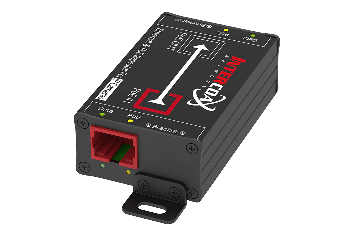 Single Port PoE+ Repeater (200m/600ft PoE Repeater)