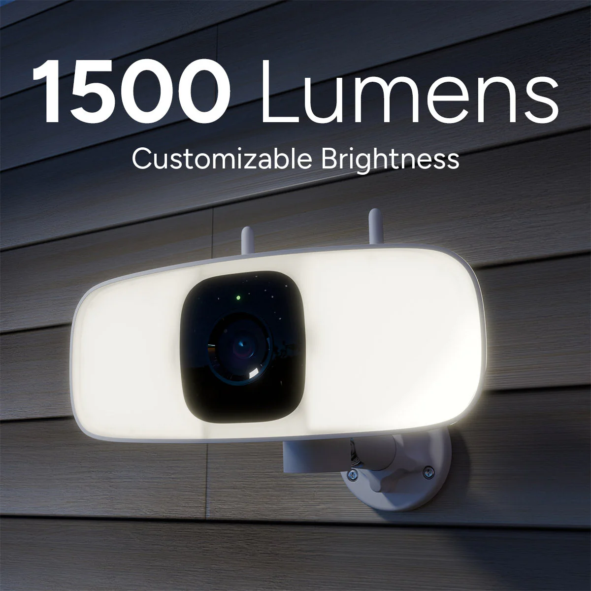 Lorex Connect 2K Floodlight Wi-Fi Security Camera with App Controlled Horizontal Pan - Image 3