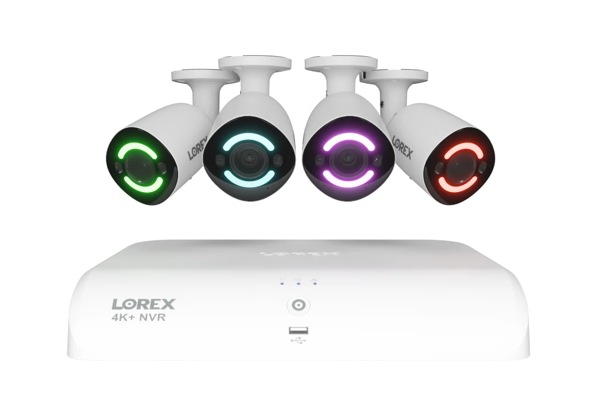 4K+ (12MP) IP Security Cameras with 16-Channel (8 Wired, 8 Wi-Fi) Fusion Recorder - Image 4