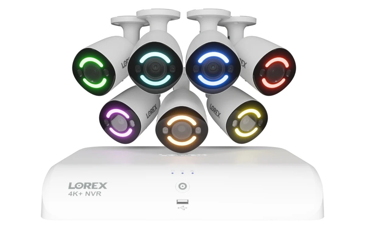4K+ (12MP) IP Security Cameras with 16-Channel (8 Wired, 8 Wi-Fi) Fusion Recorder - Image 7