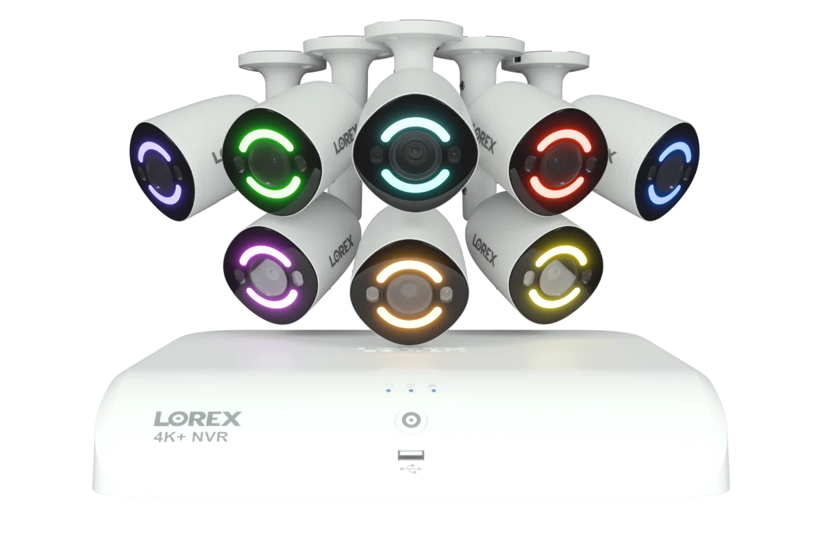 4K+ (12MP) IP Security Cameras with 16-Channel (8 Wired, 8 Wi-Fi) Fusion Recorder - Image 8