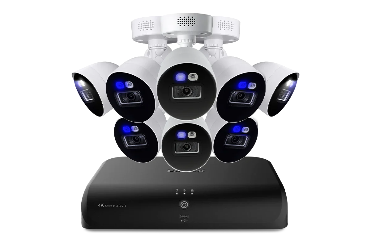 Lorex Classic Fusion 4K 12-Channel (8 Wired + 4 Wi-Fi) 1TB Wired DVR System with Active Deterrence Bullet Cameras - Image 10