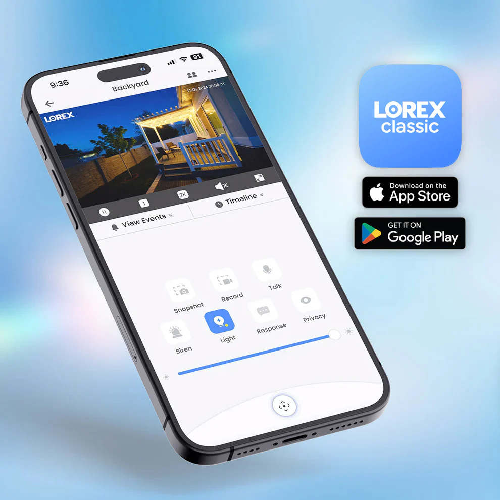 Lorex 2K Wi-Fi Smart Lightbulb Camera - Image 5