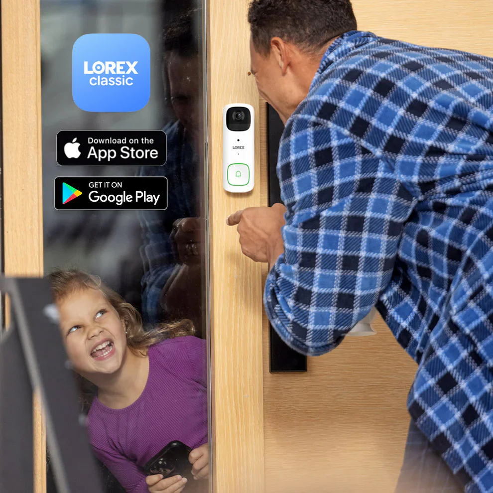 Lorex 2K Wi-Fi Video Doorbell (Battery-Operated, 32GB) - Image 3
