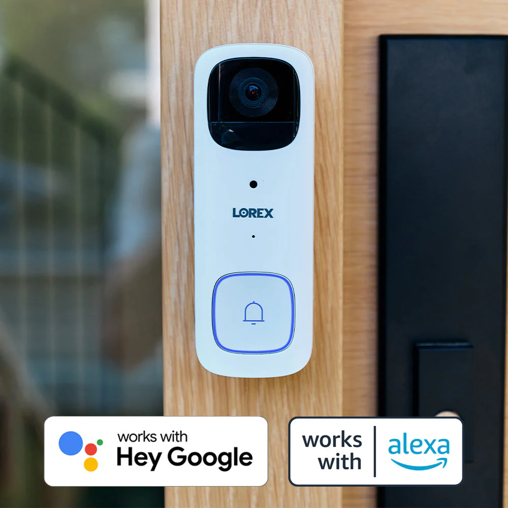 Lorex 2K Wi-Fi Video Doorbell (Battery-Operated) with Wi-Fi Chimebox (32GB) - Image 9