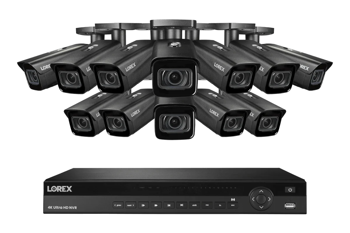 Lorex 4K (16 Camera Capable) 4TB Wired NVR System with Nocturnal 3 Smart IP Bullet Cameras with Motorized Varifocal Lens - Image 10