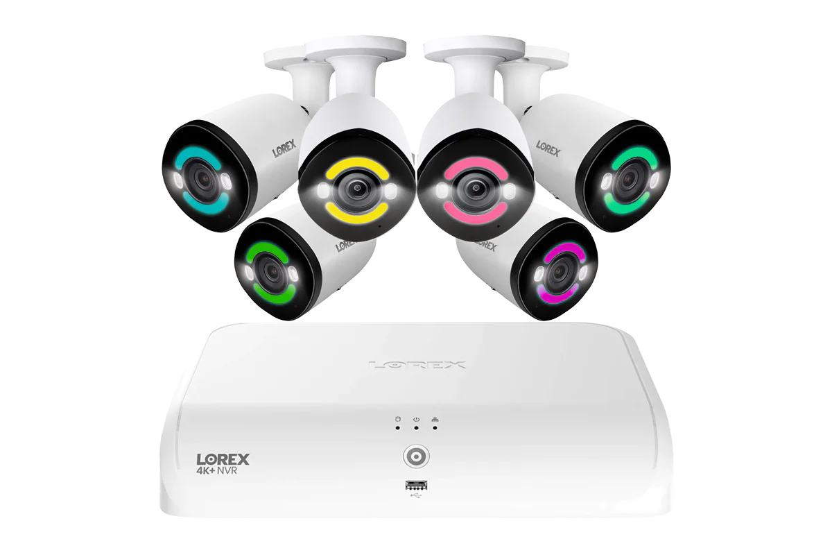 Lorex 4K+ 12MP 16 Camera Capable (8 Wired + 8 Fusion Wi-Fi ) 2TB Wired NVR System with H30 IP Bullet Cameras - Image 8