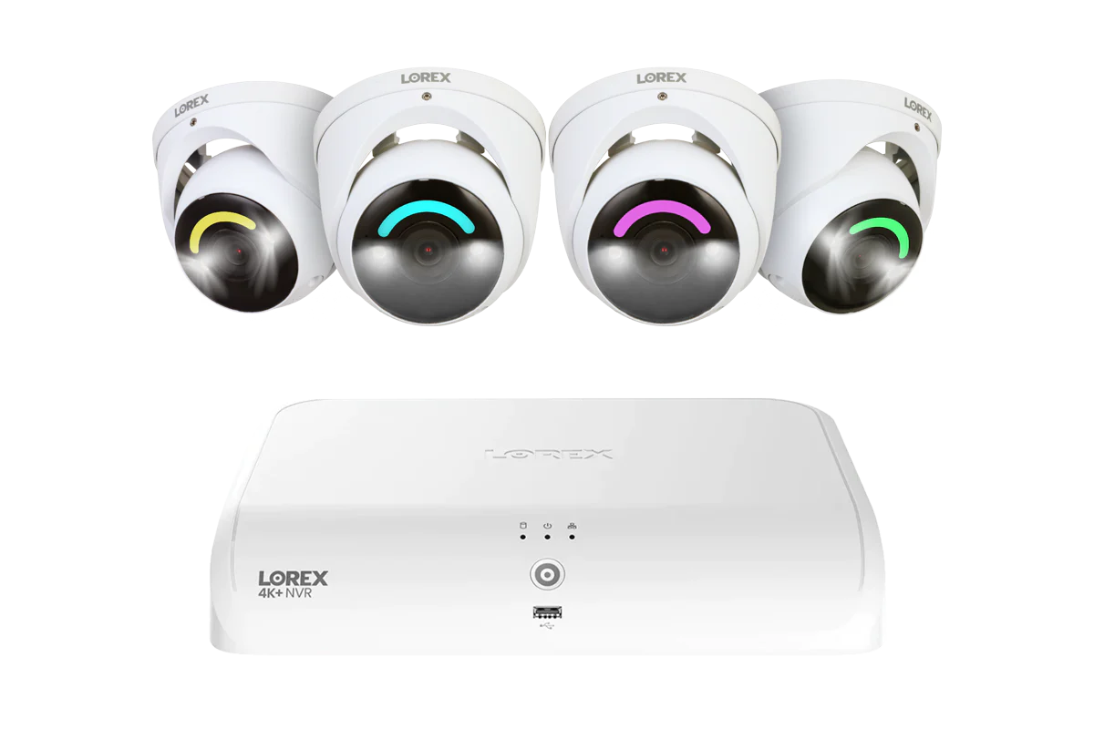 Lorex 4K+ 12MP 16 Camera Capable (8 Wired + 8 Fusion Wi-Fi ) 2TB Wired NVR System with H30 IP Dome Cameras - Image 8