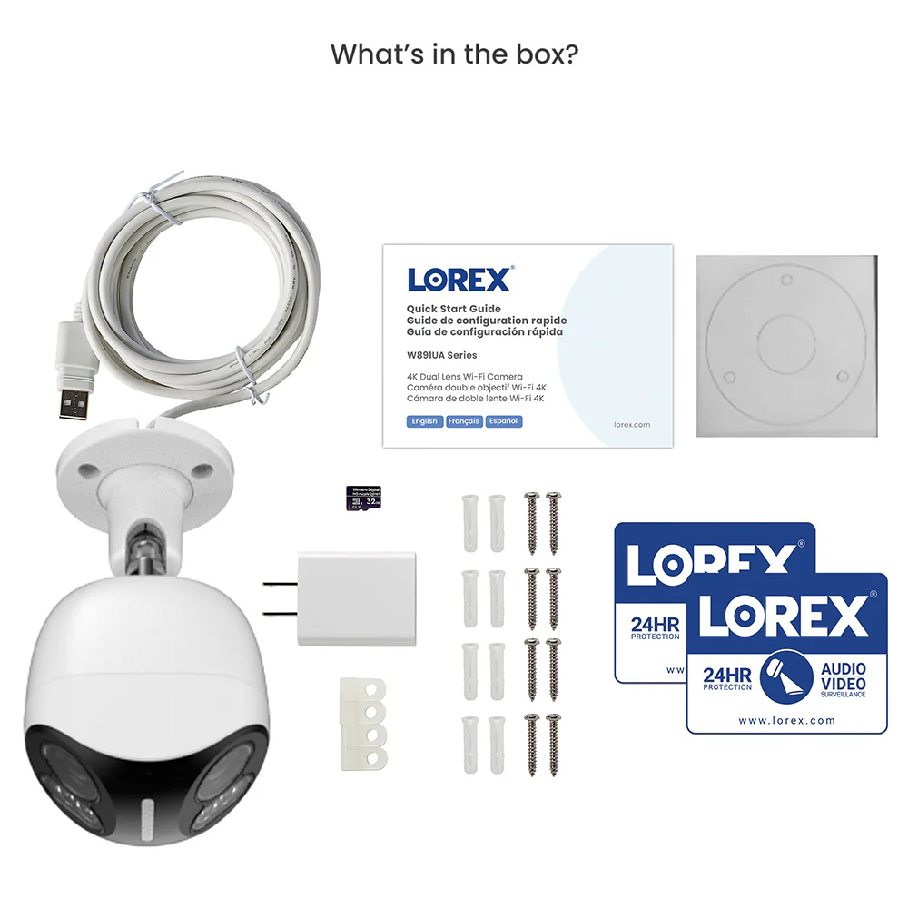 Lorex 4K Dual-Lens Wi-Fi Security Camera with Smart Security Lighting - Amazon - Image 6