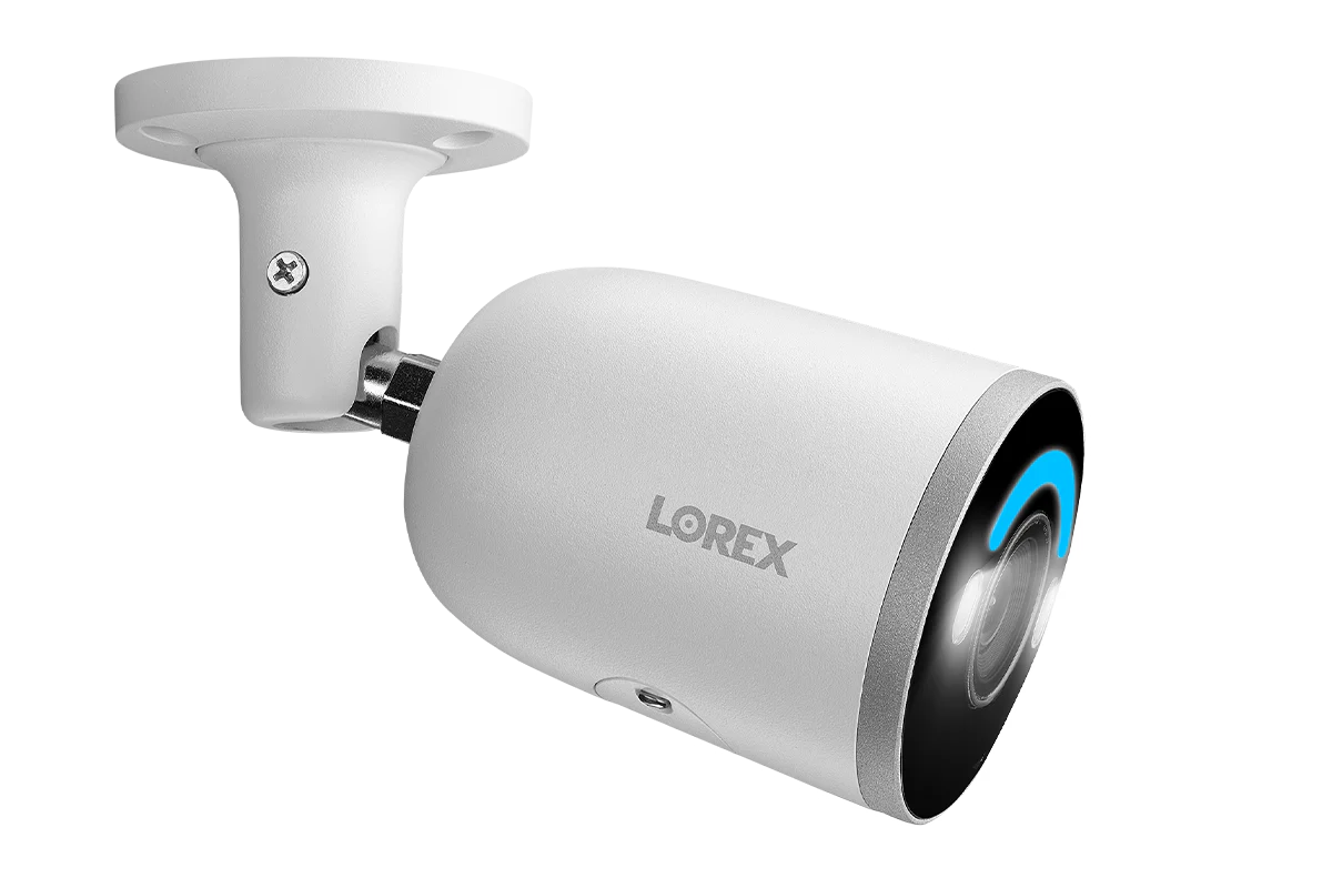 Lorex 4K IP Wired Bullet Security Camera with Smart Security Lighting and Smart Motion Detection - Image 3