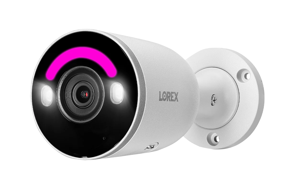 Lorex 4K IP Wired Bullet Security Camera with Smart Security Lighting and Smart Motion Detection - Image 4