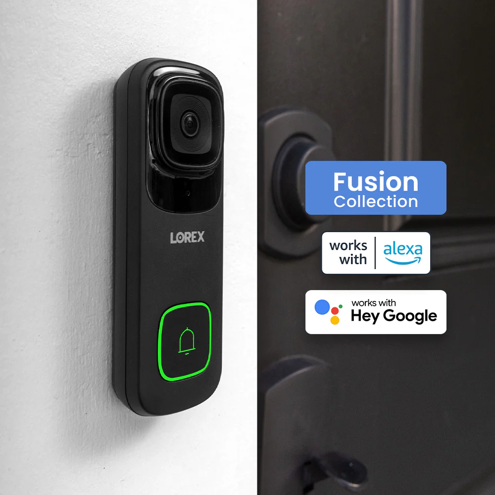 Lorex 4K Wired Video Doorbell (Wired, 32GB, Cloud-Enabled) - Amazon - Image 2