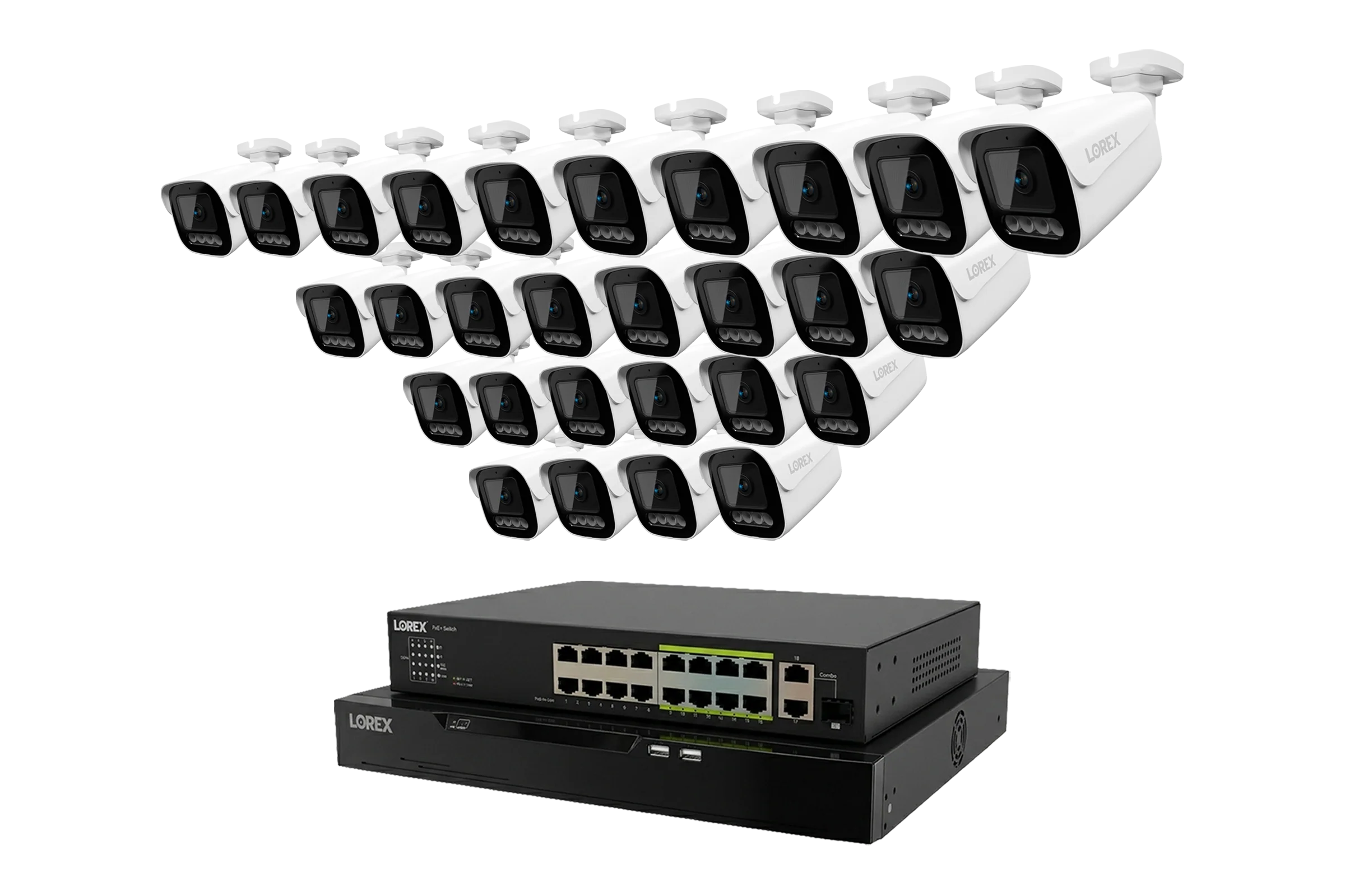 Lorex Connect X Series 4K 32-Channel Wired NVR System with X3 Bullet Security Cameras - 8TB - Image 18