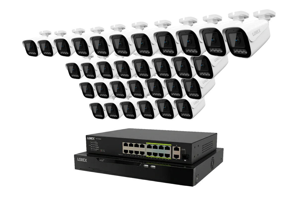 Lorex Connect X Series 4K 32-Channel Wired NVR System with X3 Bullet Security Cameras - 8TB - Image 19