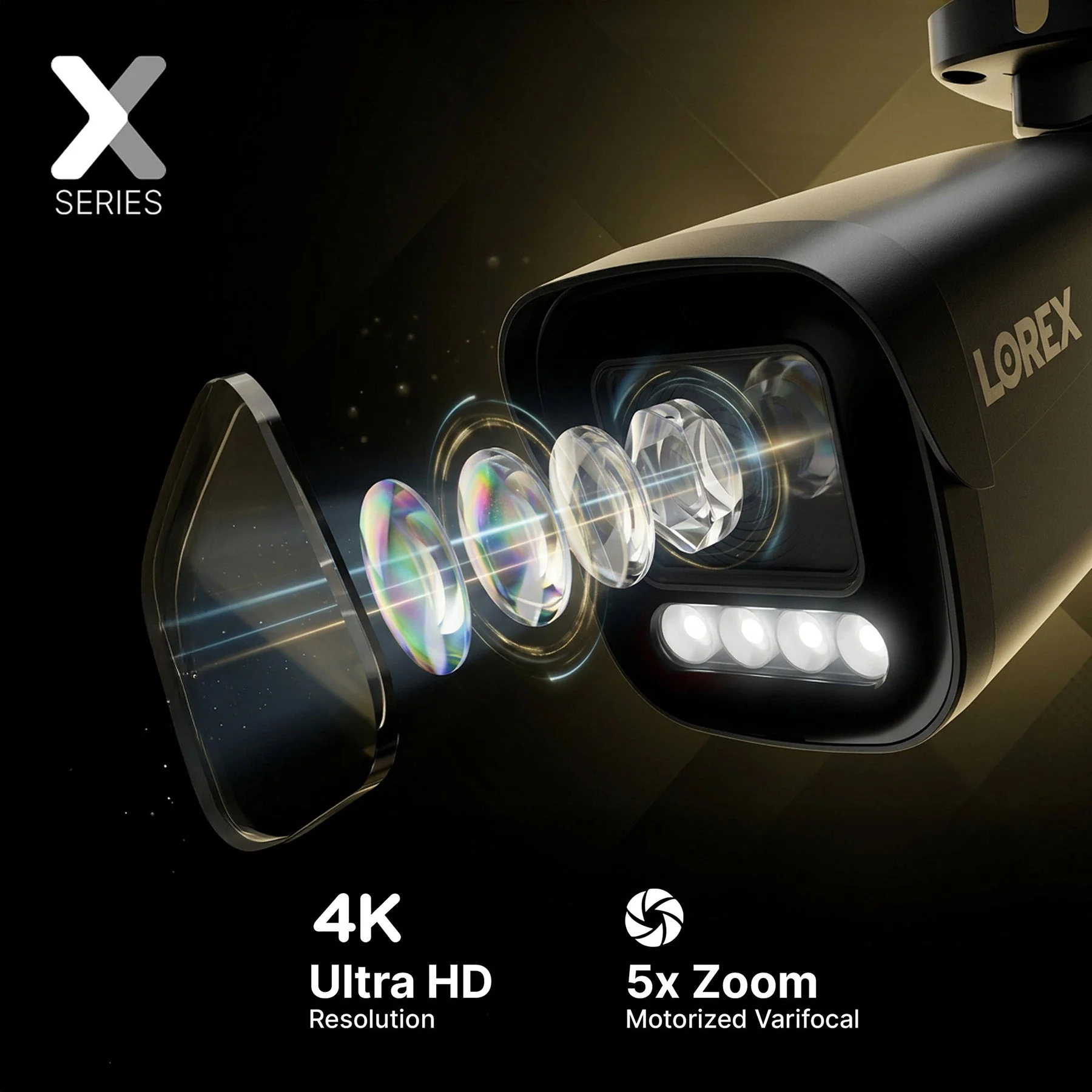 Lorex Connect X Series 4K 32-Channel Wired NVR System with X3 Bullet Security Cameras - 8TB - Image 5
