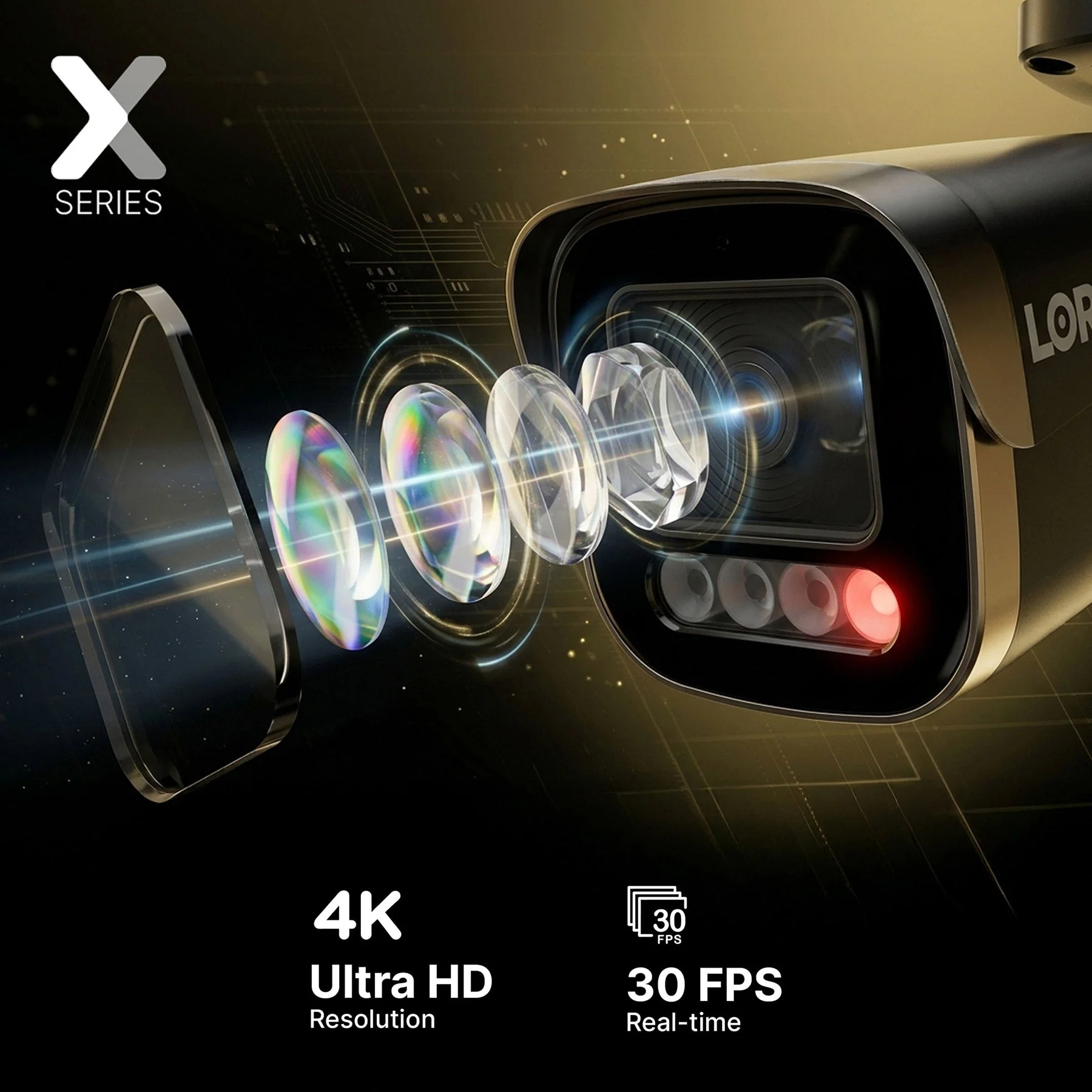 Lorex Connect X Series 4K 16-Channel Wired NVR System with X5 Bullet Security Cameras - 4TB - Image 4