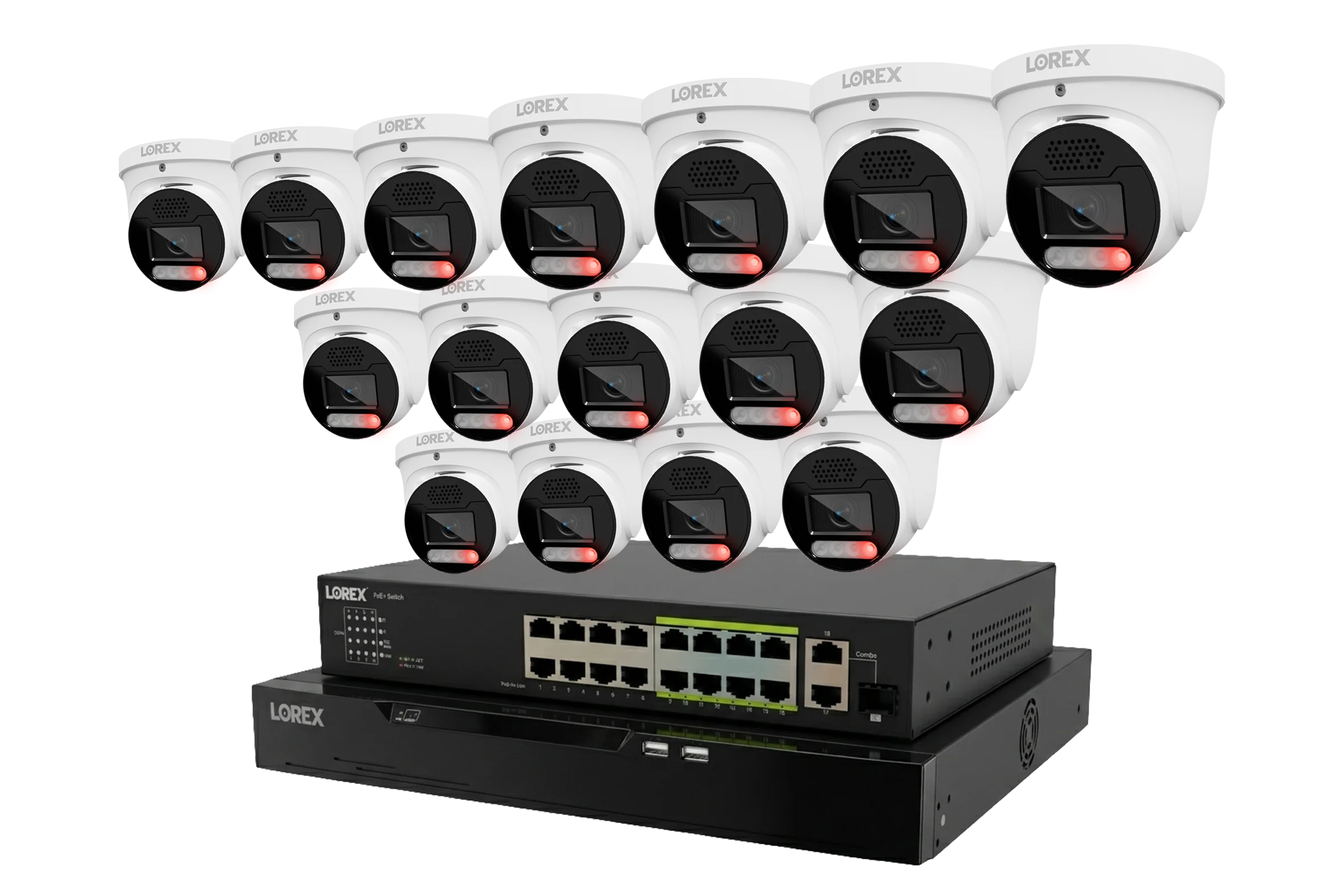 Lorex Connect X Series 4K 32-Channel Wired NVR System with X5 Turret Security Cameras - 8TB - Image 11