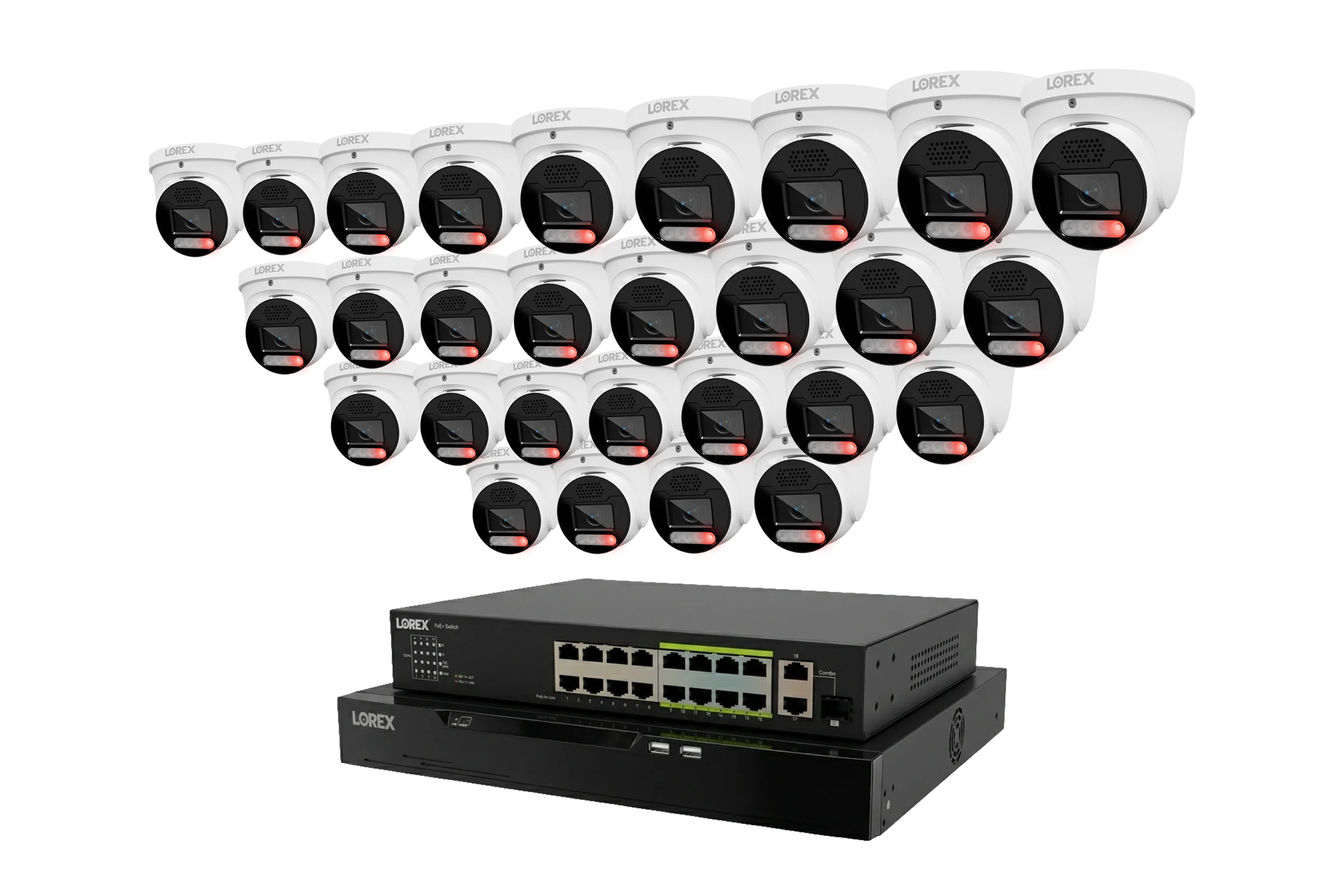 Lorex Connect X Series 4K 32-Channel Wired NVR System with X5 Turret Security Cameras - 8TB - Image 14
