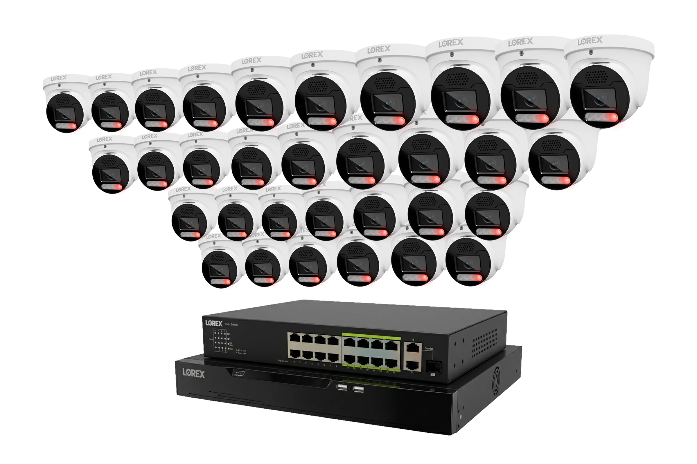 Lorex Connect X Series 4K 32-Channel Wired NVR System with X5 Turret Security Cameras - 8TB - Image 19