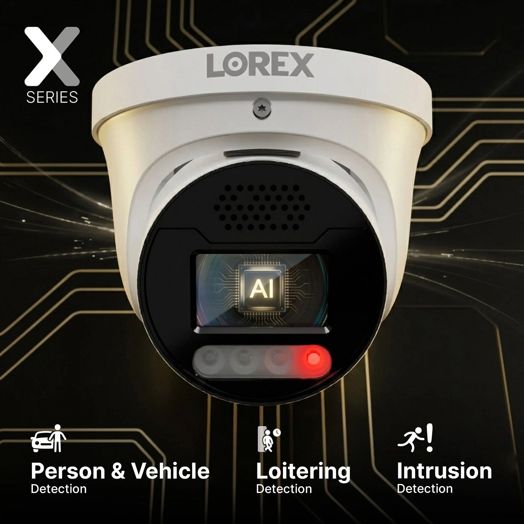 Lorex Connect X Series 4K 16-Channel Wired NVR System with X5 Turret Security Cameras - 4TB - Image 9