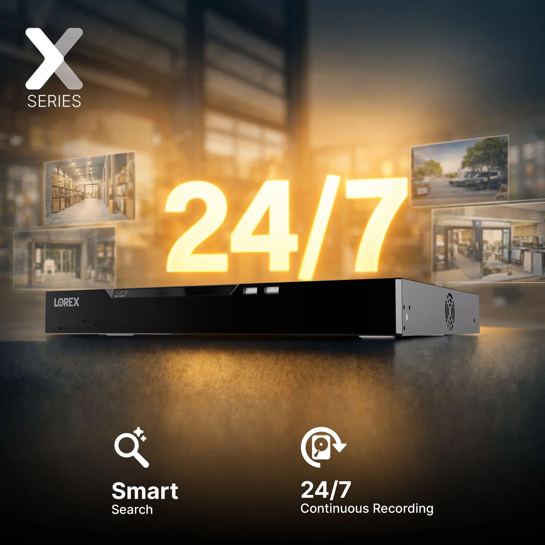 Lorex Connect X Series 4K 16-Channel Wired NVR System with X5 Bullet Security Cameras - 4TB - Image 7
