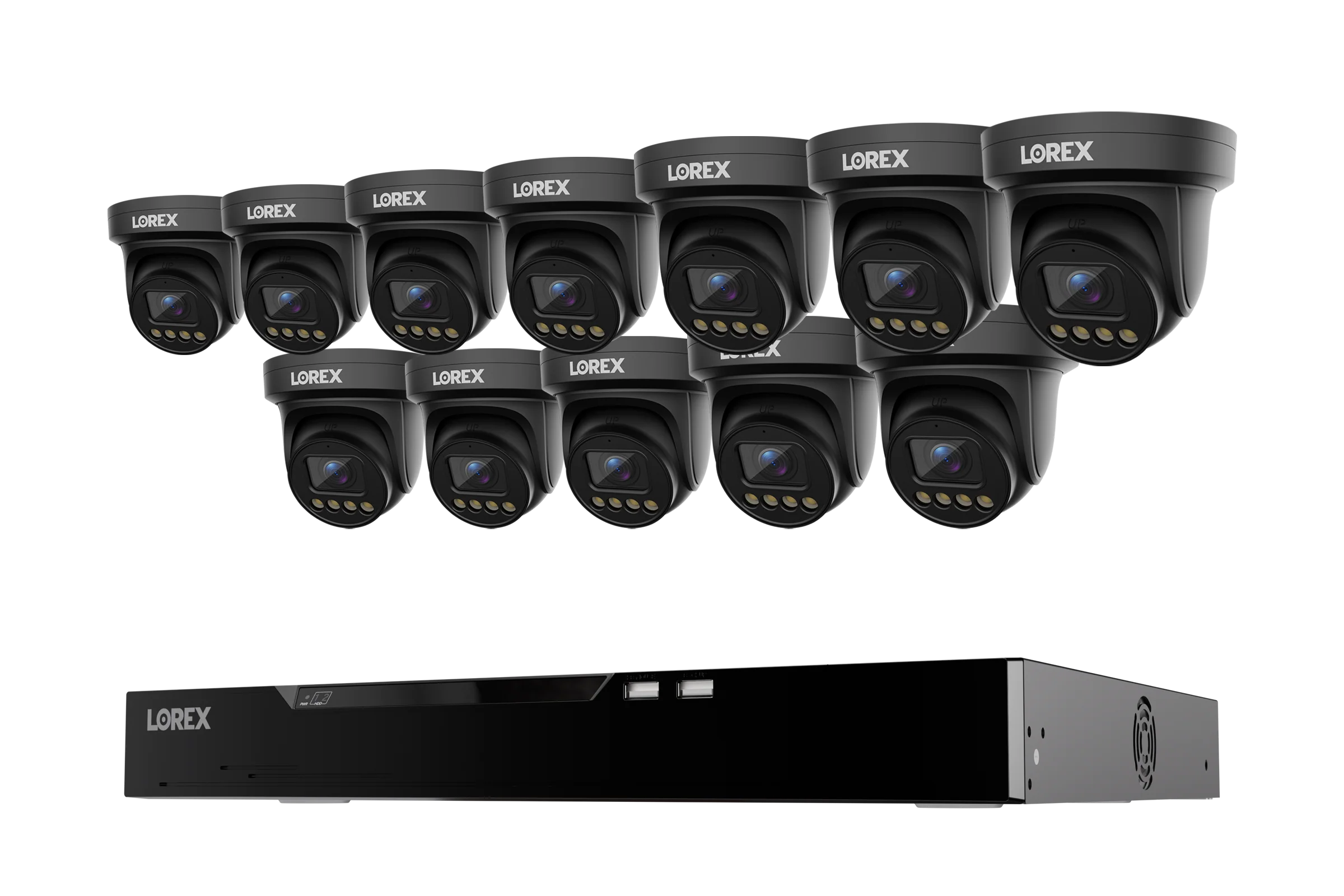 Lorex Connect X Series 4K 16-Channel Wired NVR System with X3 Turret Security Cameras - 4TB - Image 3
