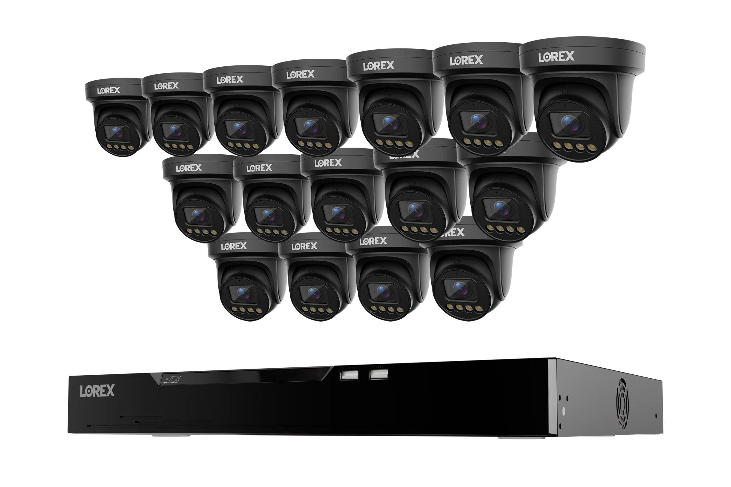 Lorex Connect X Series 4K 16-Channel Wired NVR System with X3 Turret Security Cameras - 4TB - Image 4