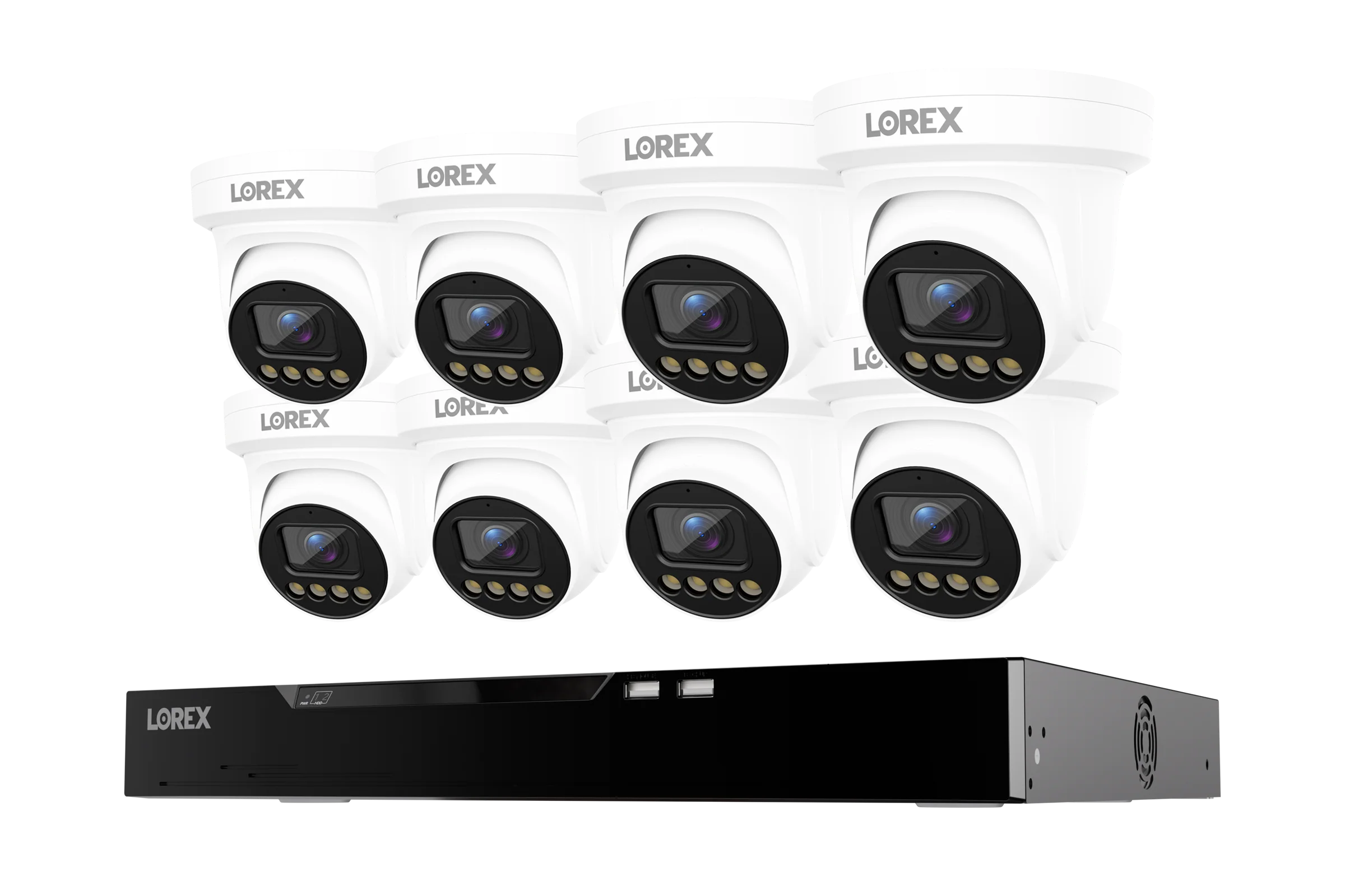Lorex Connect X Series 4K 16-Channel Wired NVR System with X3 Turret Security Cameras - 4TB - Image 6