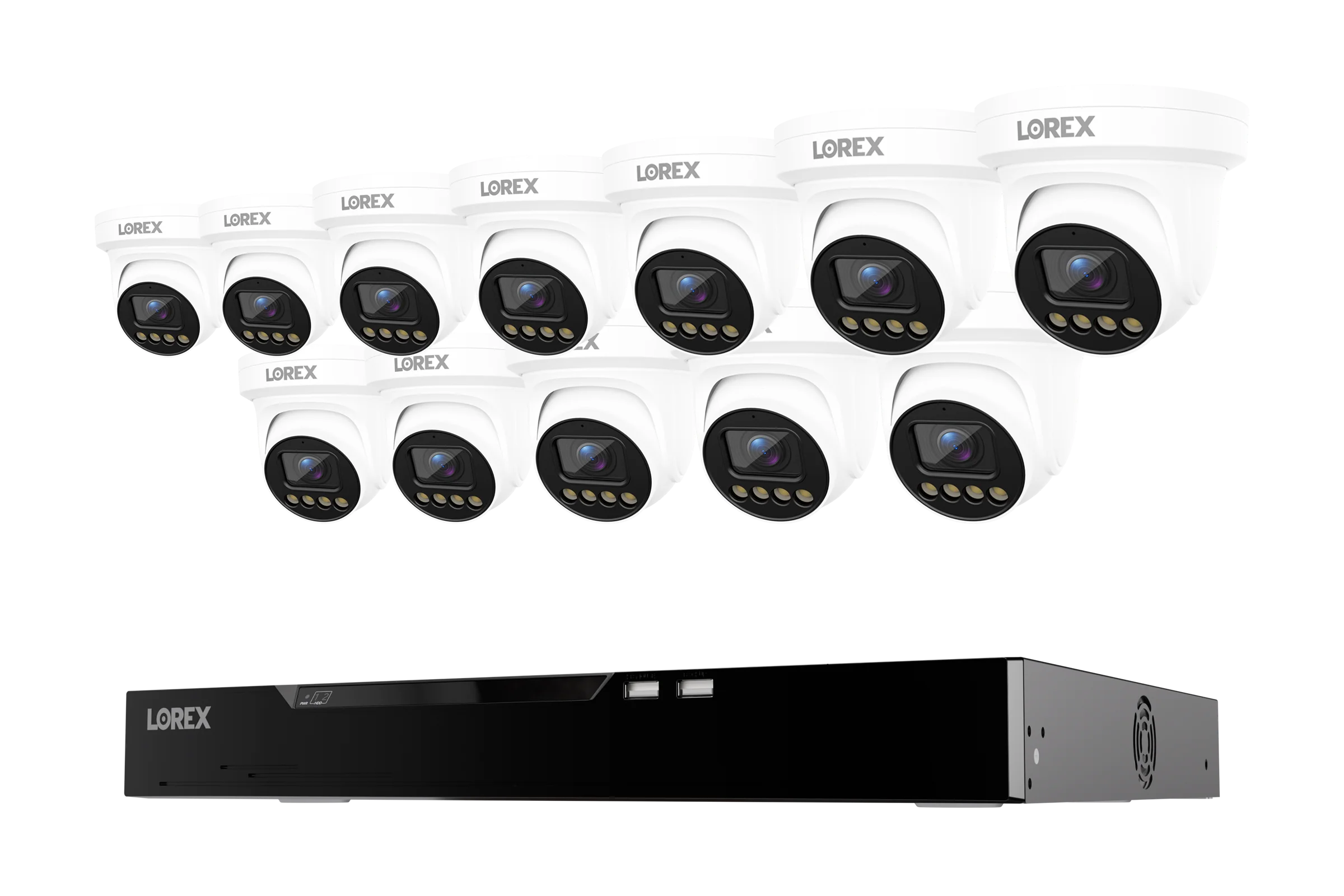 Lorex Connect X Series 4K 16-Channel Wired NVR System with X3 Turret Security Cameras - 4TB - Image 7