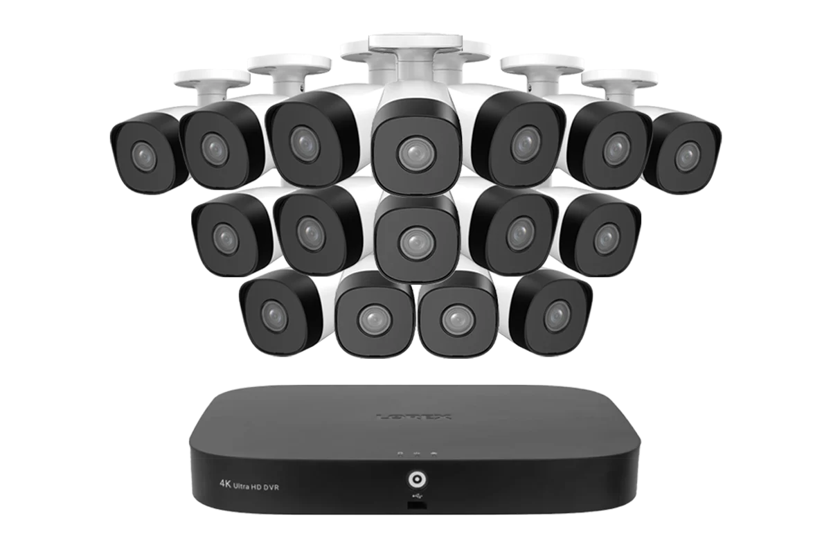 Lorex Classic Fusion Series 4K 20-Channel (16 Wired + 4 Fusion Wi-Fi) 1TB DVR Wired System with 1080p Analog Bullet Security Cameras - Image 8