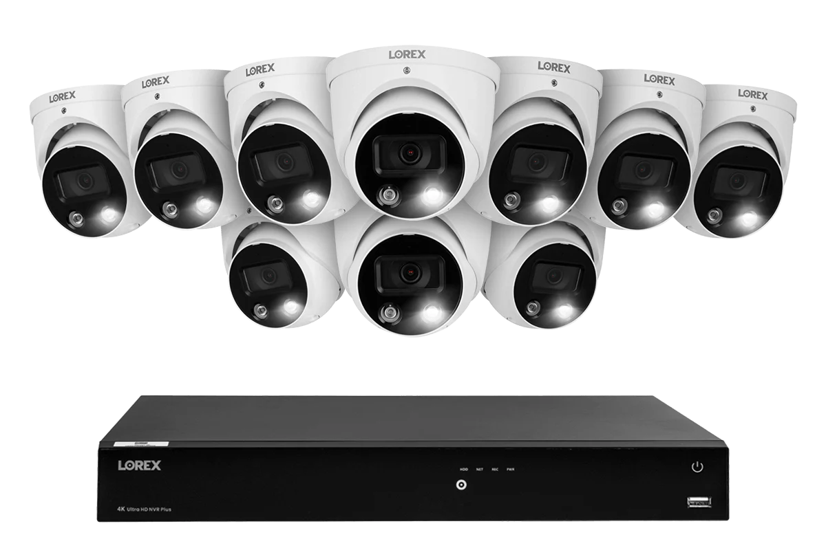 Lorex Fusion Series 4K 16 Camera Capable (Wired or Fusion Wi-Fi) 4TB Wired NVR System with H13 IP Dome Cameras - Image 7