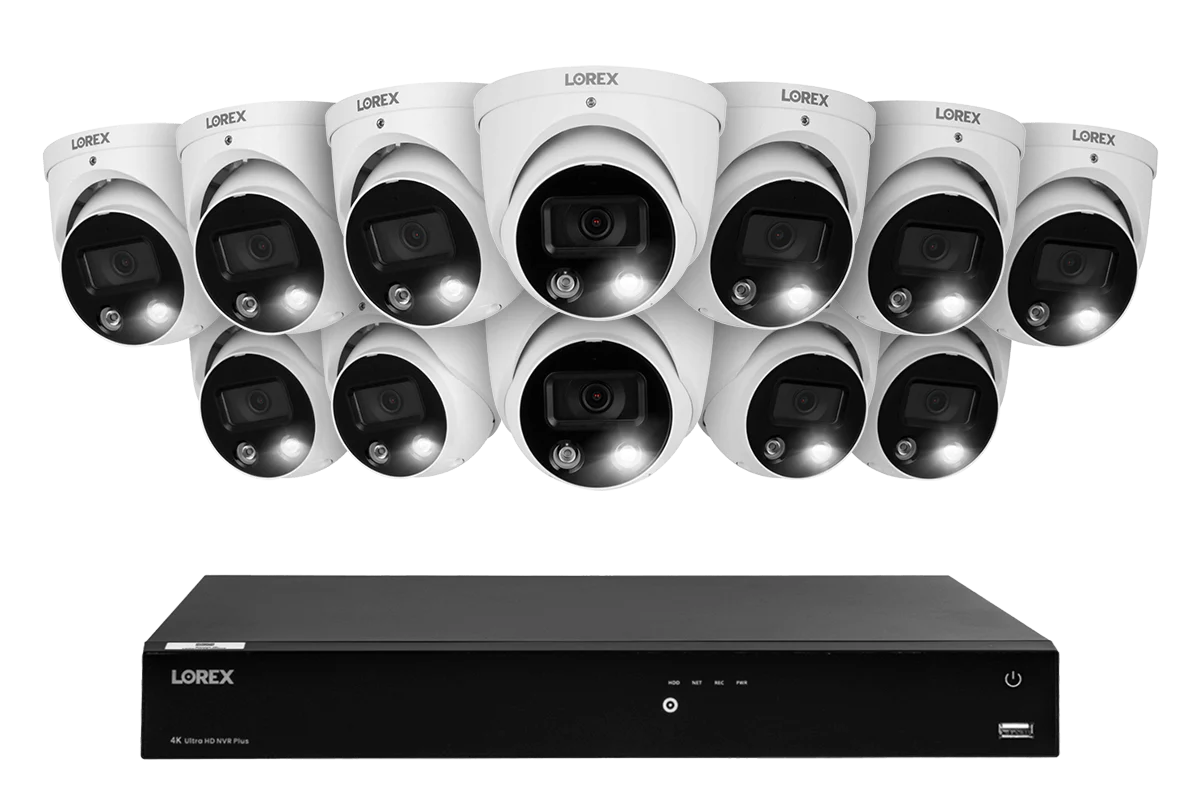 Lorex Fusion Series 4K 16 Camera Capable (Wired or Fusion Wi-Fi) 4TB Wired NVR System with H13 IP Dome Cameras - Image 8