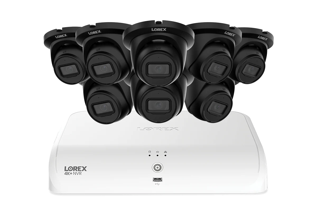 Lorex Fusion Series 4K+ 16 Channel (8 Wired + 8 Fusion Wi-Fi) 2TB Wired System with A4 Wired 2K IP Turret Cameras - Image 4