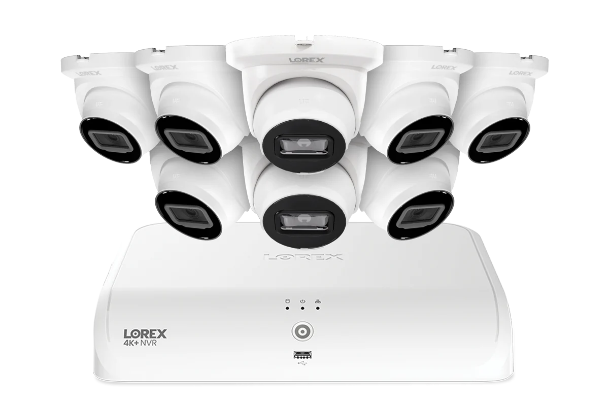 Lorex Fusion Series 4K+ 16 Channel (8 Wired + 8 Fusion Wi-Fi) 2TB Wired System with A4 Wired 2K IP Turret Cameras - Image 5