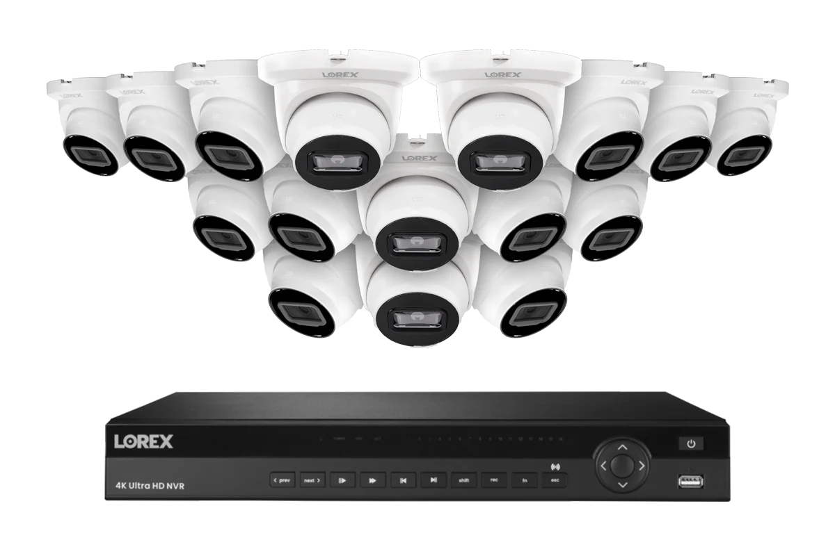 Lorex Elite Series 4K 16 Camera Capable 4TB Wired NVR System with 4MP (2K) A4 IP Turret Cameras - Image 9