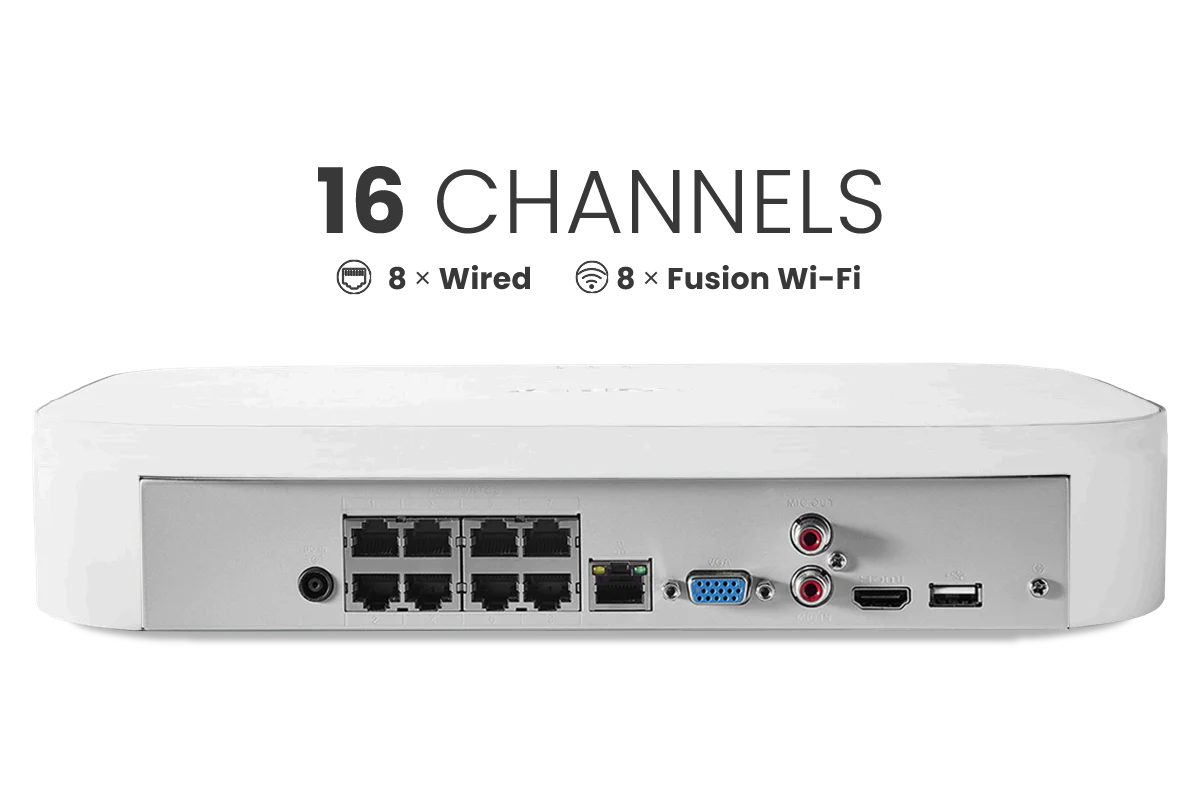 Lorex Fusion Series NVR with Three IP Bullet Cameras - 4K 16-Channel 2TB Wired System - Amazon - Image 7