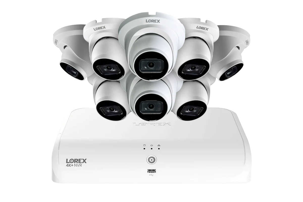 Lorex Fusion Series 4K+ 16 Channel (8 Wired + 8 Fusion Wi-Fi) 2TB Wired System with A14 Wired 4K IP Dome Cameras - Image 9
