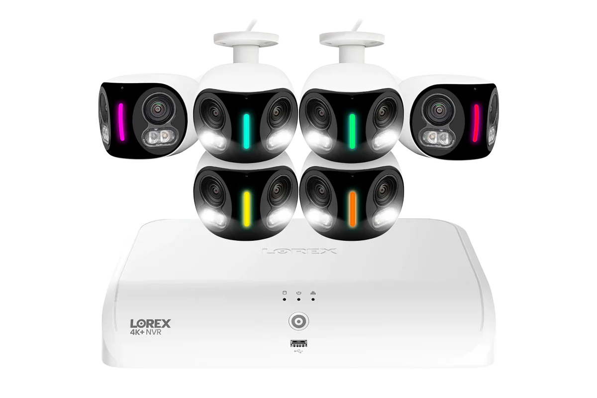 Lorex Fusion Series 4K+ 16 Channel (8 Wired + 8 Fusion Wi-Fi) 2TB Wired System with H20 Wired 4K IP Dual Lens Cameras - Image 10