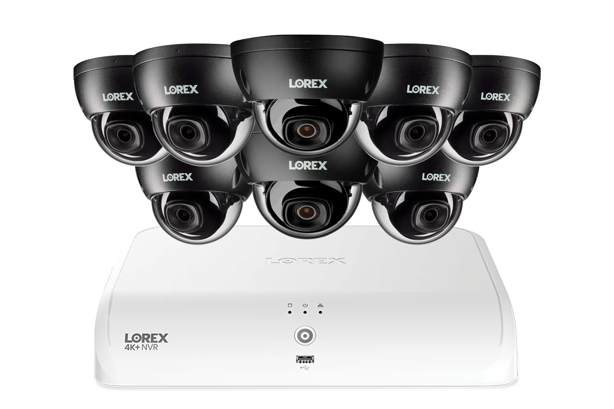 Lorex Fusion Series 4K+ 16 Channel (8 Wired + 8 Fusion Wi-Fi) 2TB Wired System with A10 Wired 4K IP Turret Cameras - Image 4