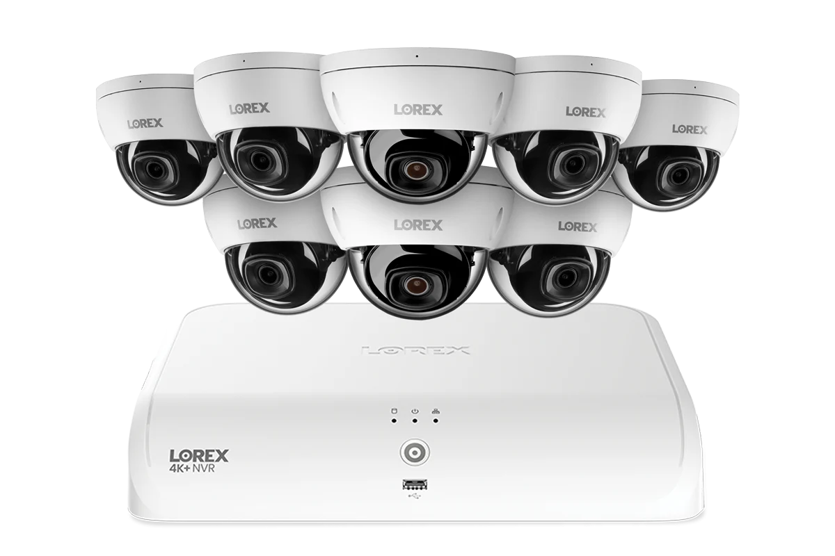 Lorex Fusion Series 4K+ 16 Channel (8 Wired + 8 Fusion Wi-Fi) 2TB Wired System with A10 Wired 4K IP Turret Cameras - Image 7